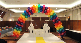 Rainbow Block Arch